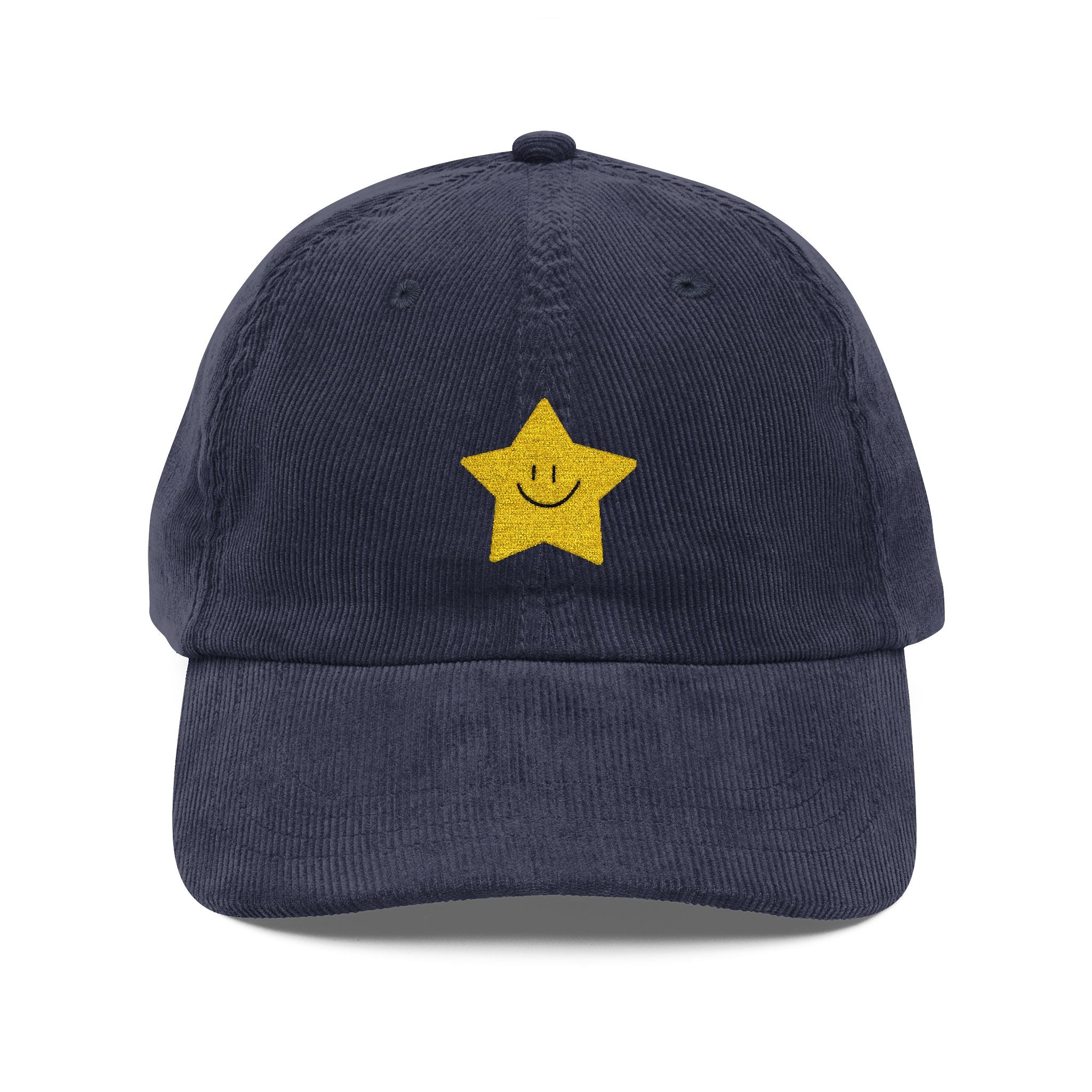 Nice Try Star Embroidered Cap – Vintage Smile Baseball Hat