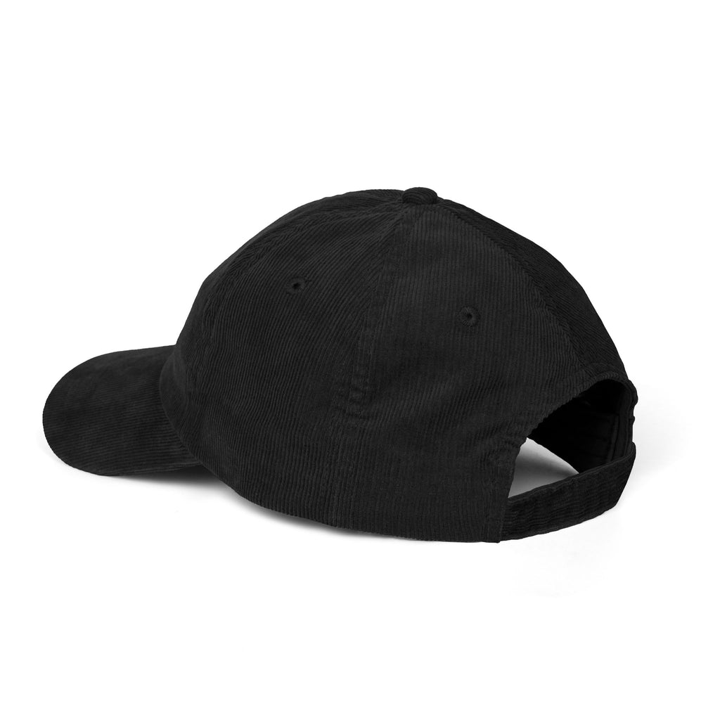 Nice Try Star Embroidered Cap – Vintage Corduroy Smile Baseball Hat