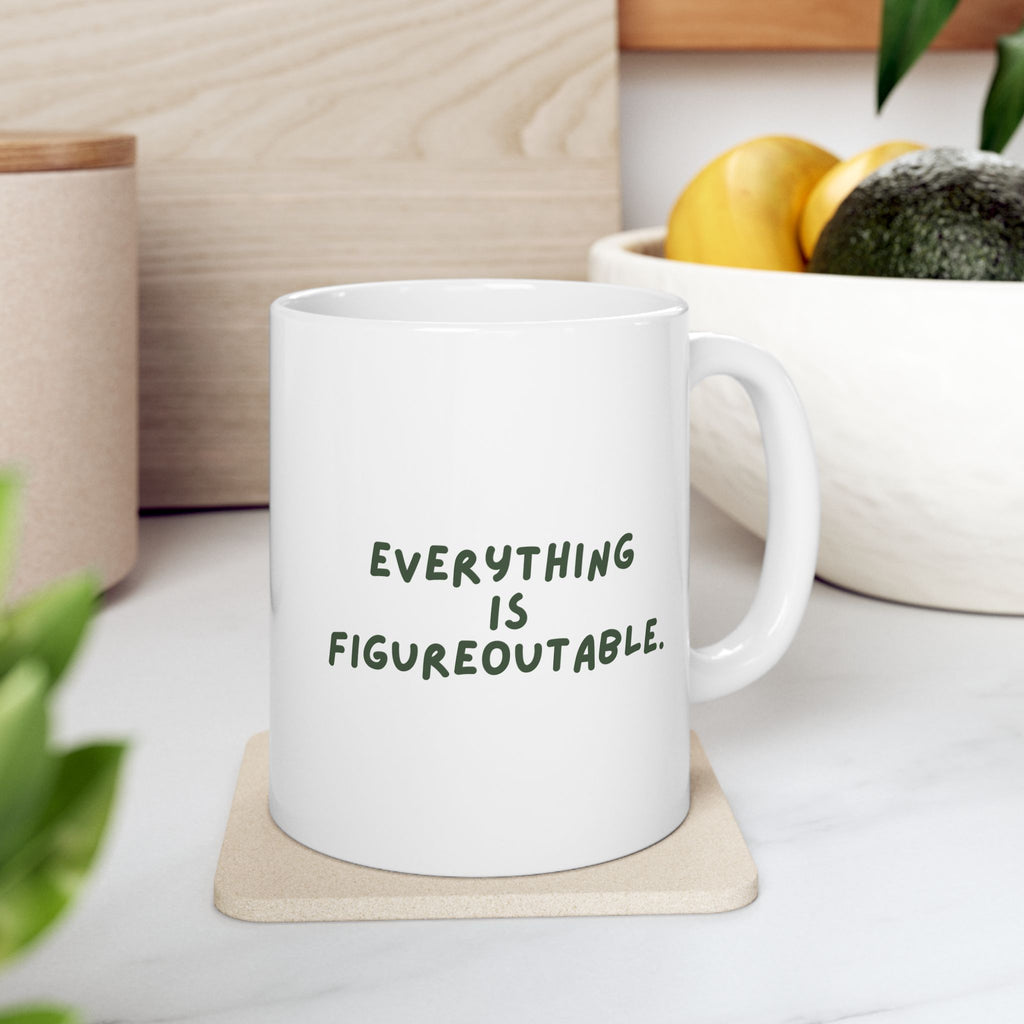 Everything is Figureoutable Icon Mug (Global) | Ceramic Mug, 11oz