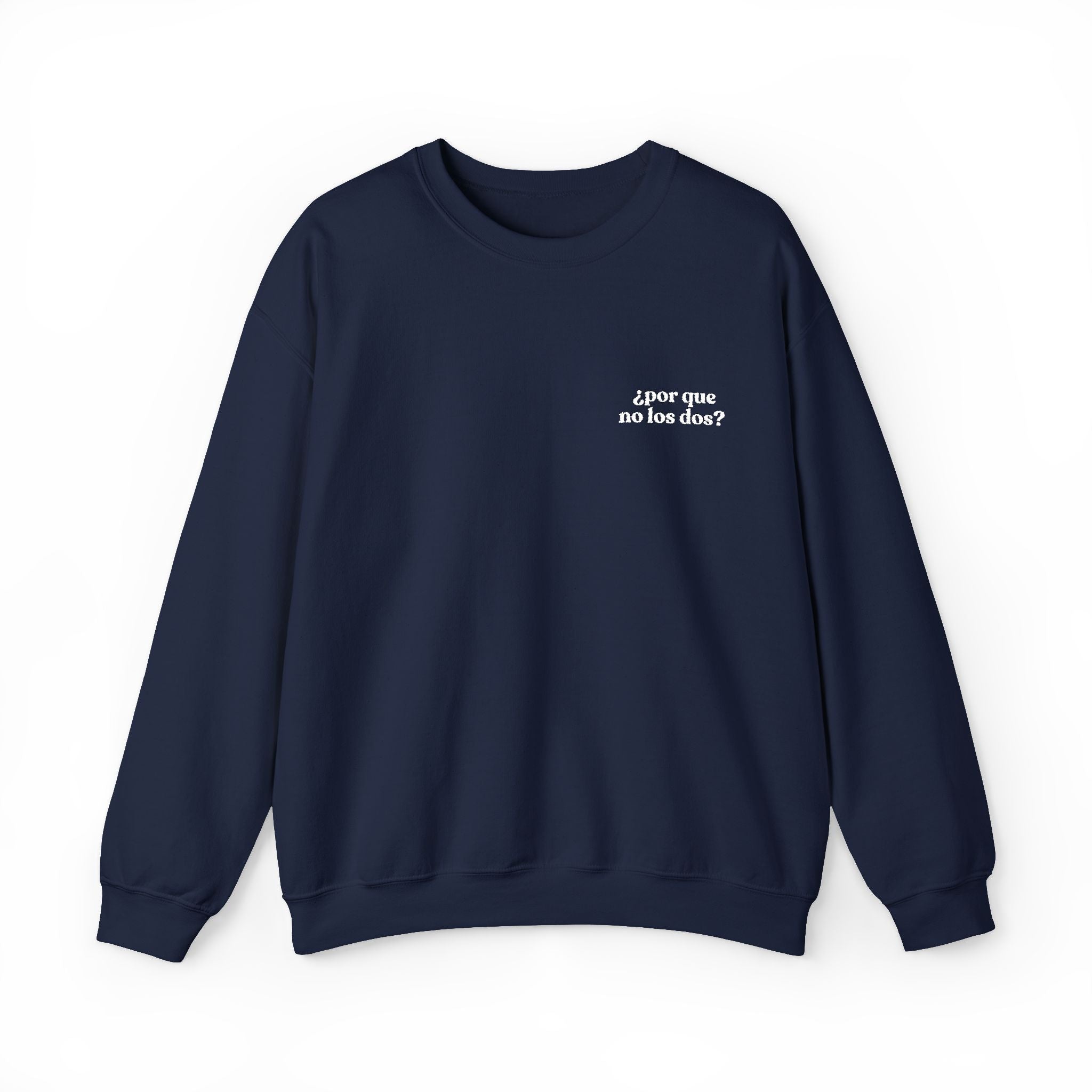 Por Que No Los Dos Embroidered Sweatshirt (Black/Colours)