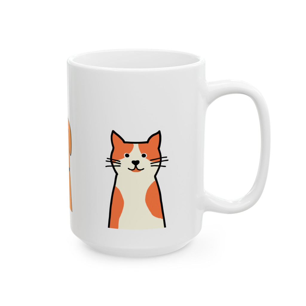 Three Best Friends Mug - Cartoon Ceramic Coffee Cup