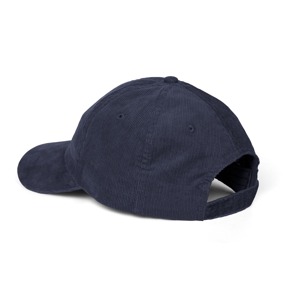 Nice Try Star Embroidered Cap – Vintage Corduroy Smile Baseball Hat