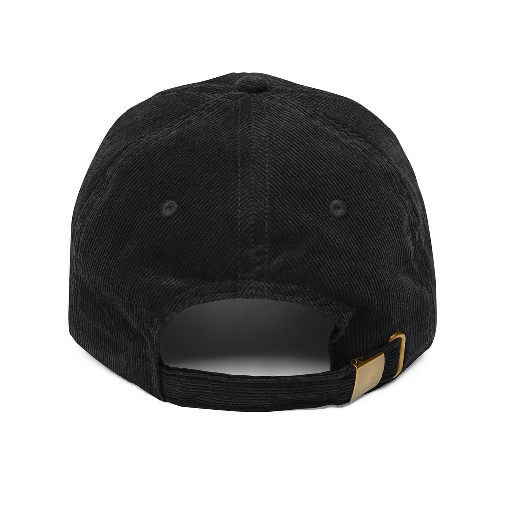 Nice Try Star Embroidered Cap – Vintage Corduroy Smile Baseball Hat