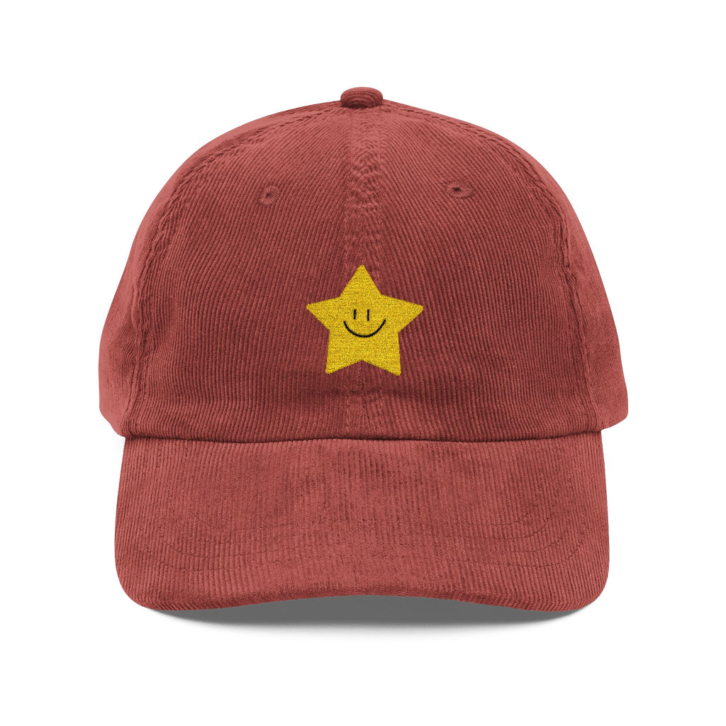Nice Try Star Embroidered Cap – Vintage Smile Baseball Hat