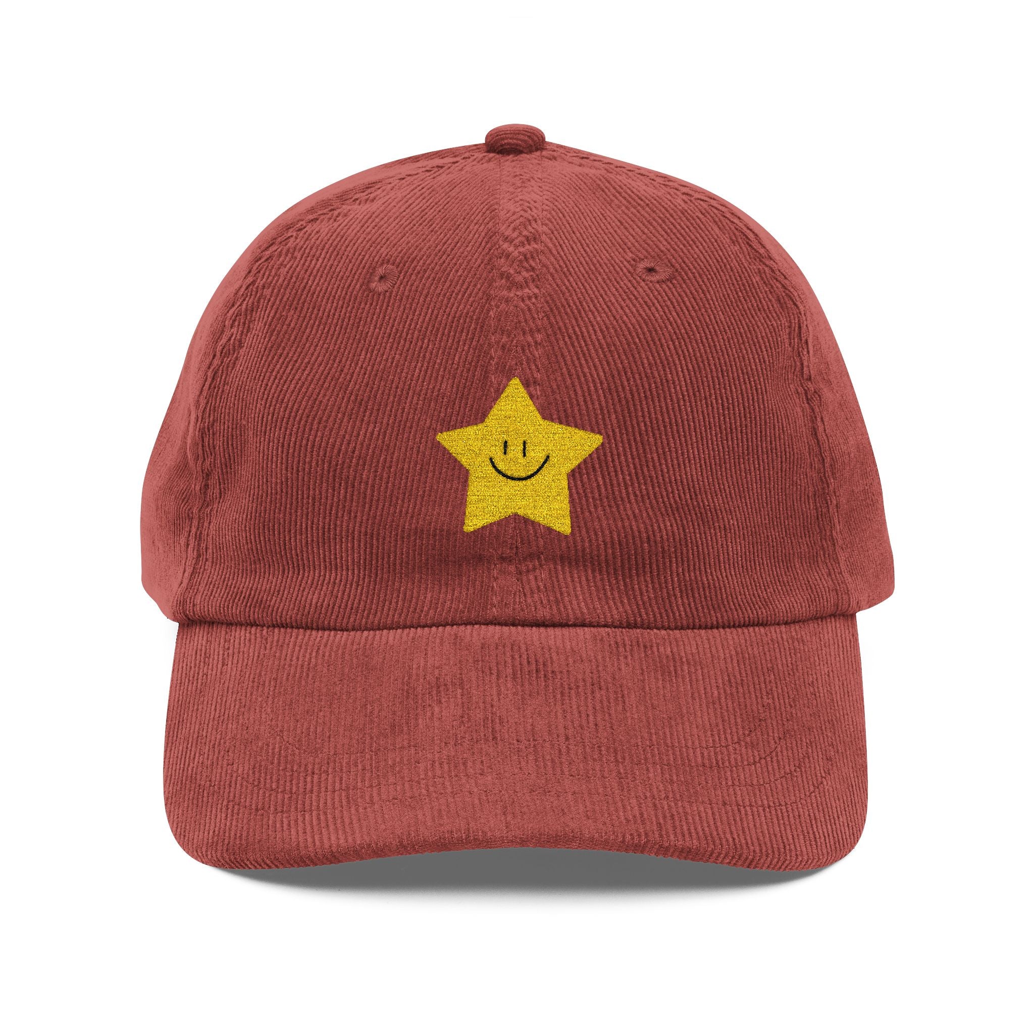 Nice Try Star Embroidered Cap – Vintage Smile Baseball Hat