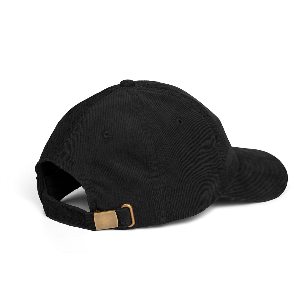 Nice Try Star Embroidered Cap – Vintage Corduroy Smile Baseball Hat