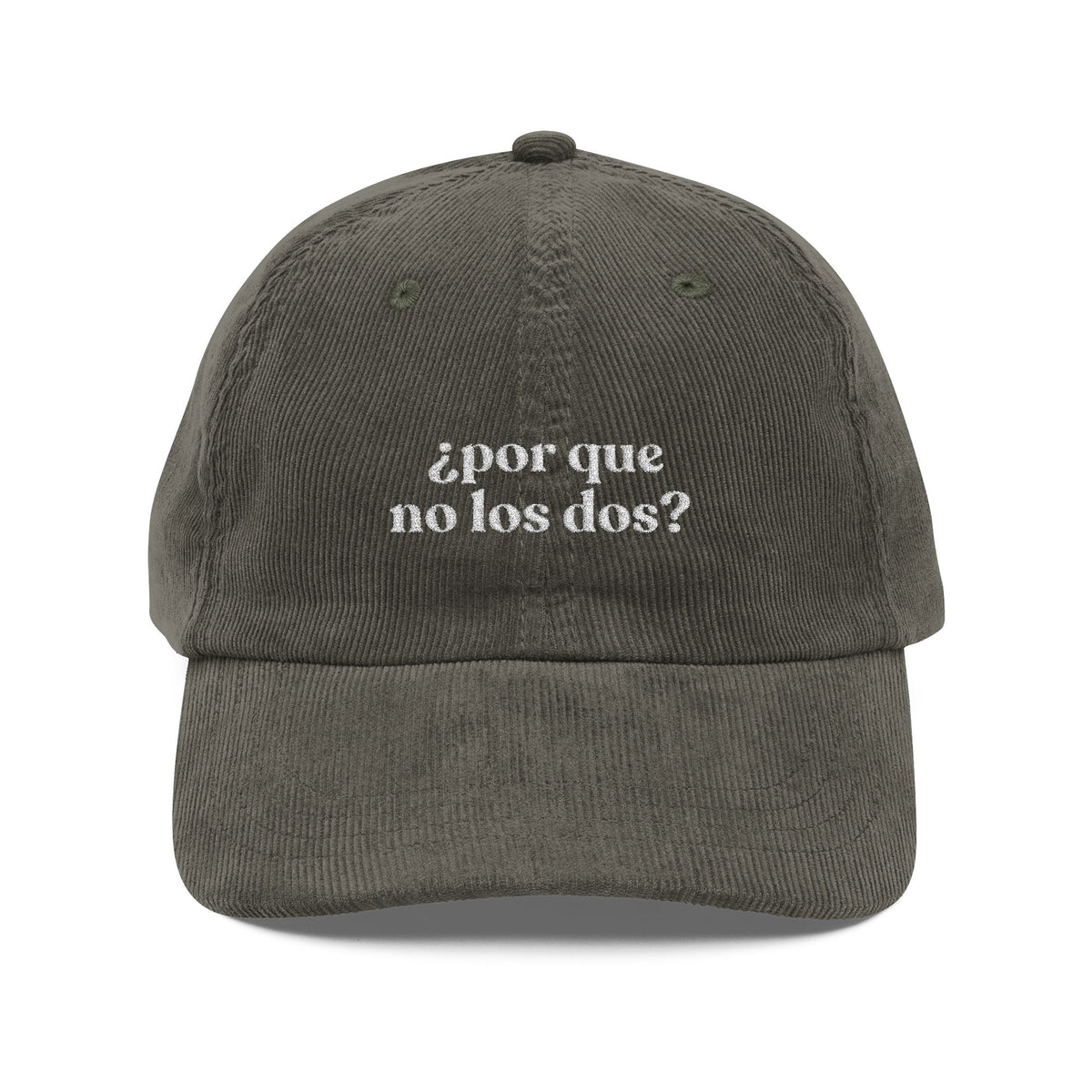 Por Que No Los Dos Corduroy Cap