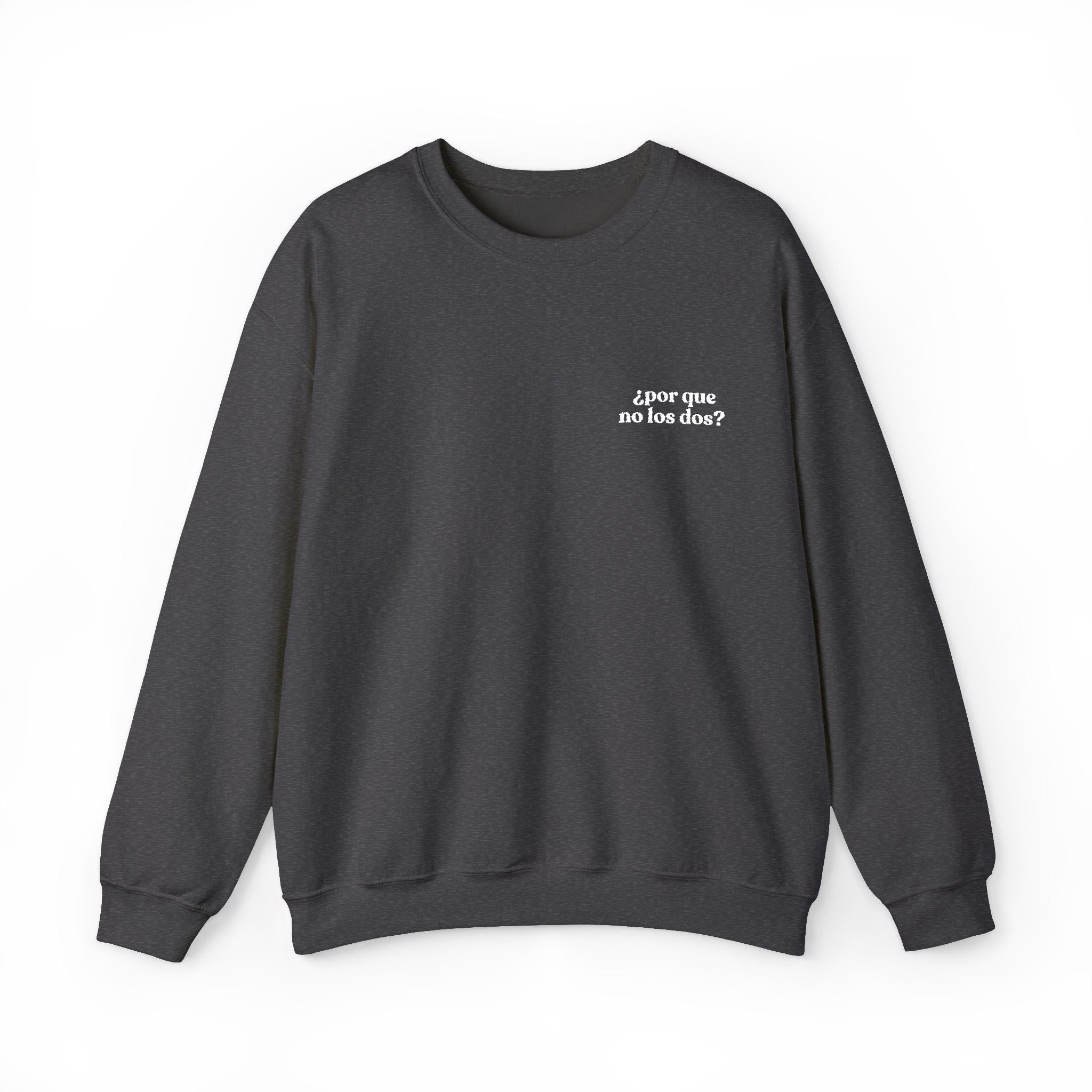 Por Que No Los Dos Embroidered Sweatshirt (Black/Colours)