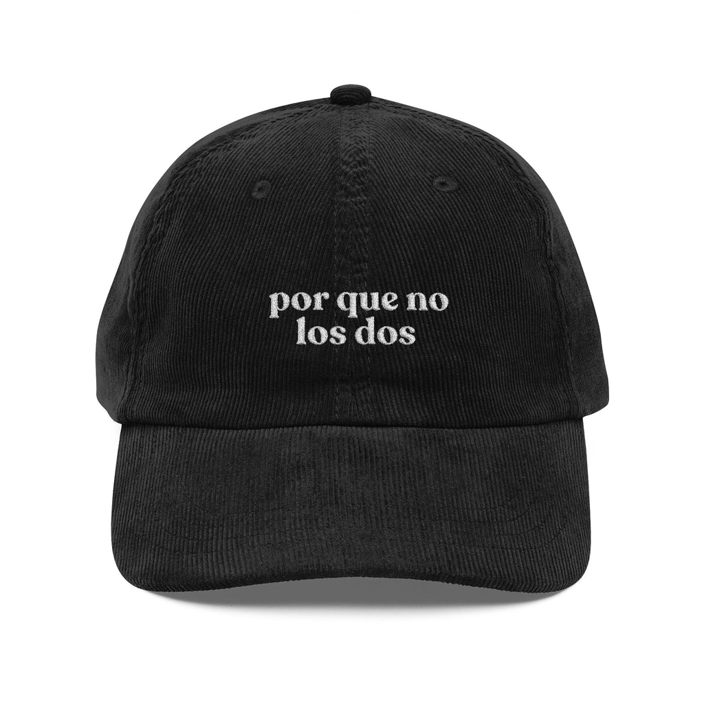 Por Que No Los Dos Corduroy Cap