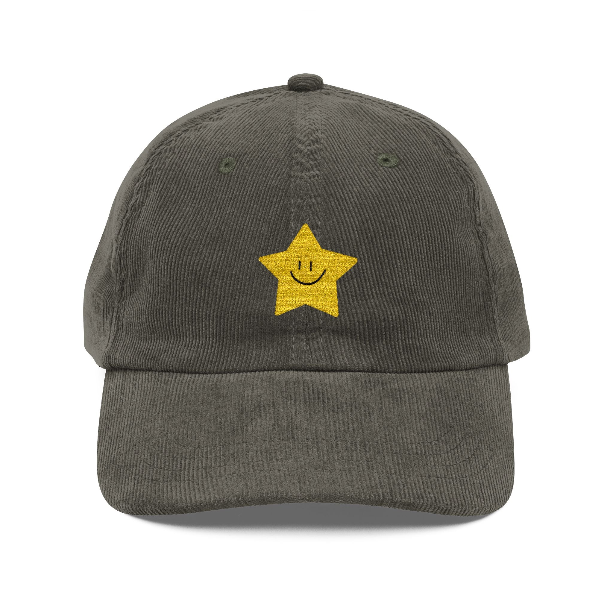 Nice Try Star Embroidered Cap – Vintage Smile Baseball Hat