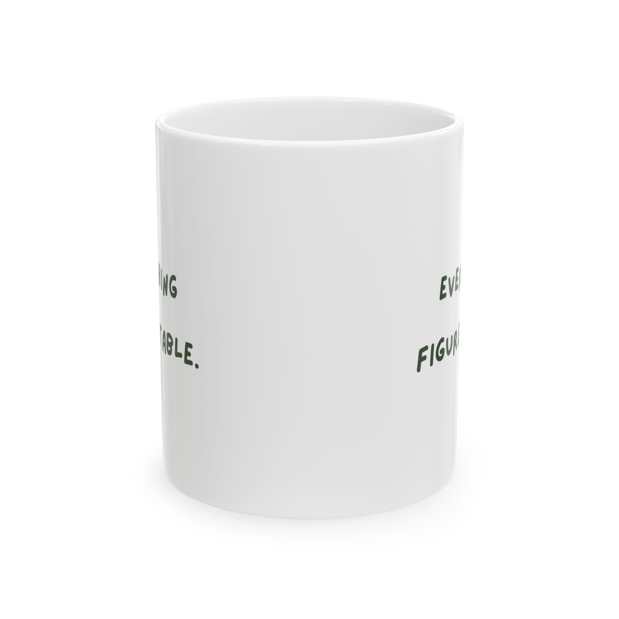 Everything is Figureoutable Icon Mug (Global) | Ceramic Mug, 11oz