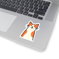 Kevin the Cat Kiss-Cut Sticker — Cute Laptop & Water Bottle Decal