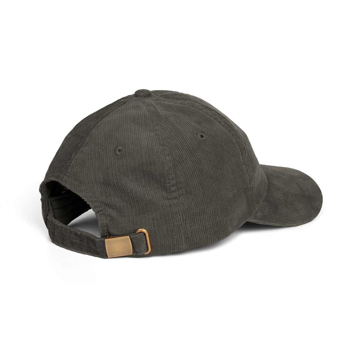 Nice Try Star Embroidered Cap – Vintage Corduroy Smile Baseball Hat