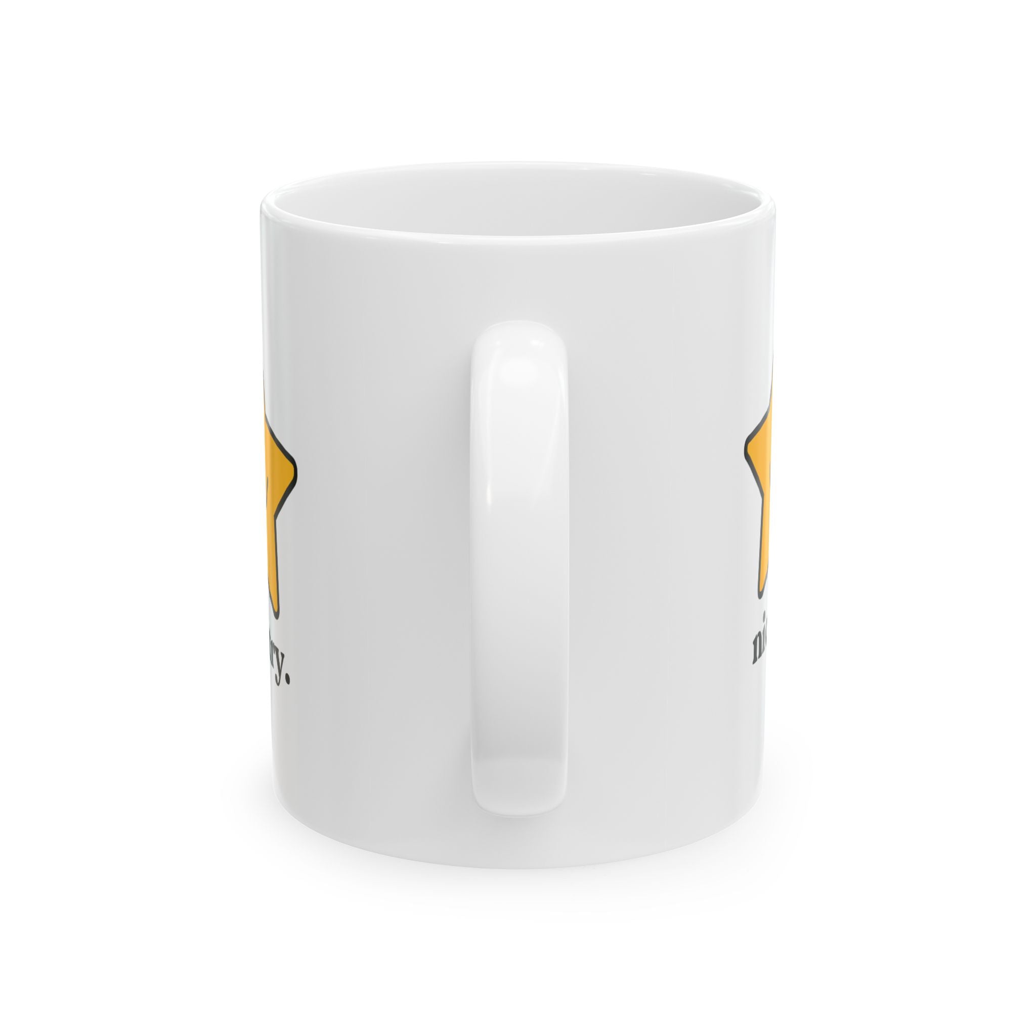 Nice Try Icon Mug (Global) | Ceramic Mug, 11oz